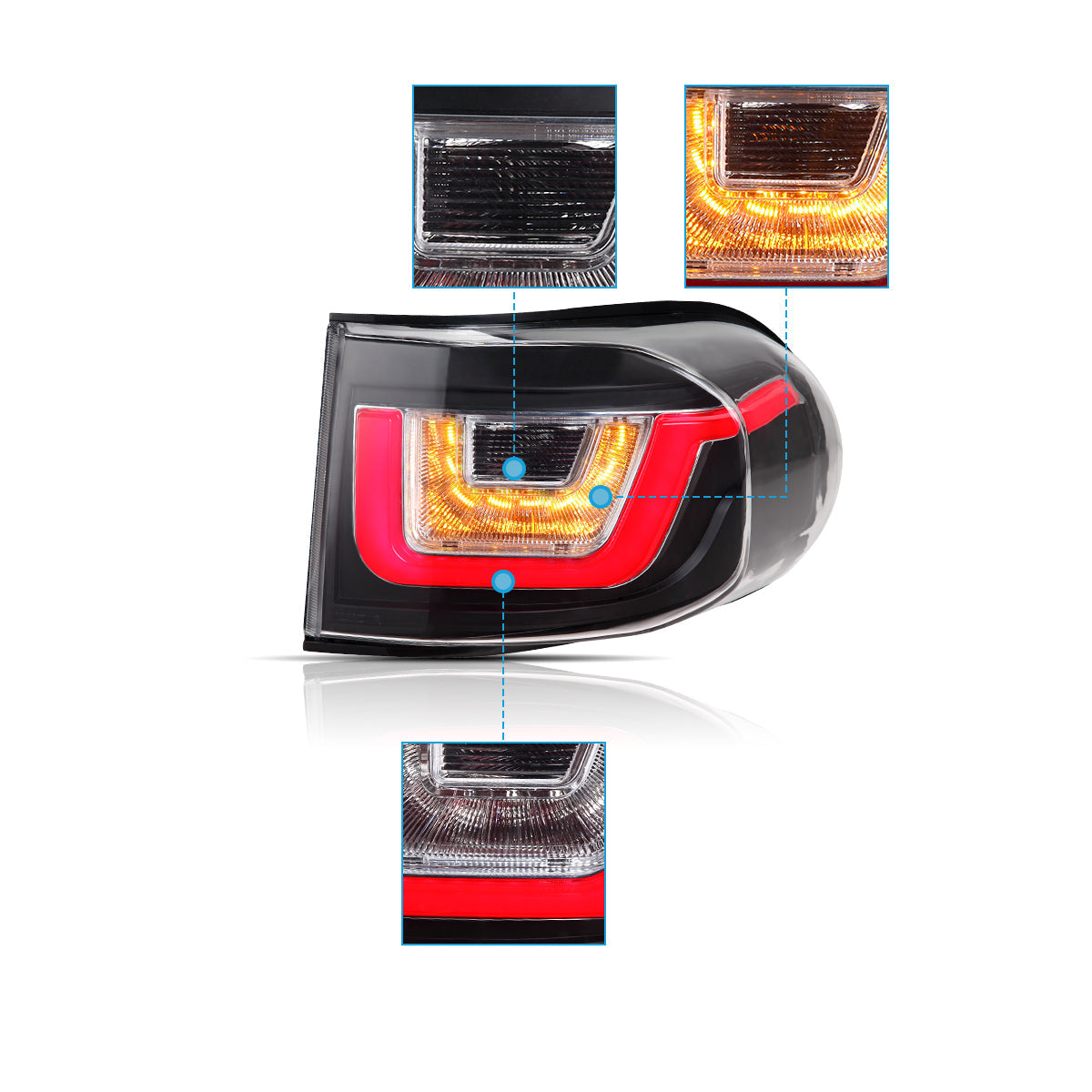LED Tail Lights for 2006-2022 Toyota FJ Cruiser