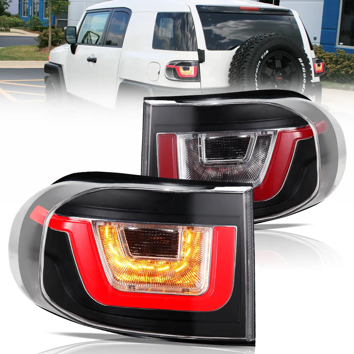 LED Tail Lights for 2006-2022 Toyota FJ Cruiser