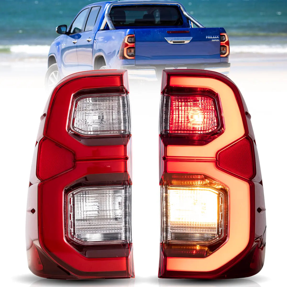 LED Tail Lights For 2015-2020 Toyota Hilux N80