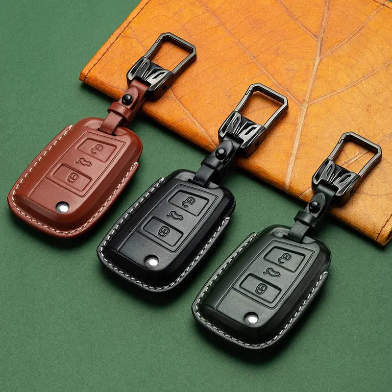 Volkswagen Key Cover - Leather