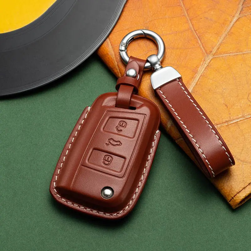 Volkswagen Key Cover - Leather