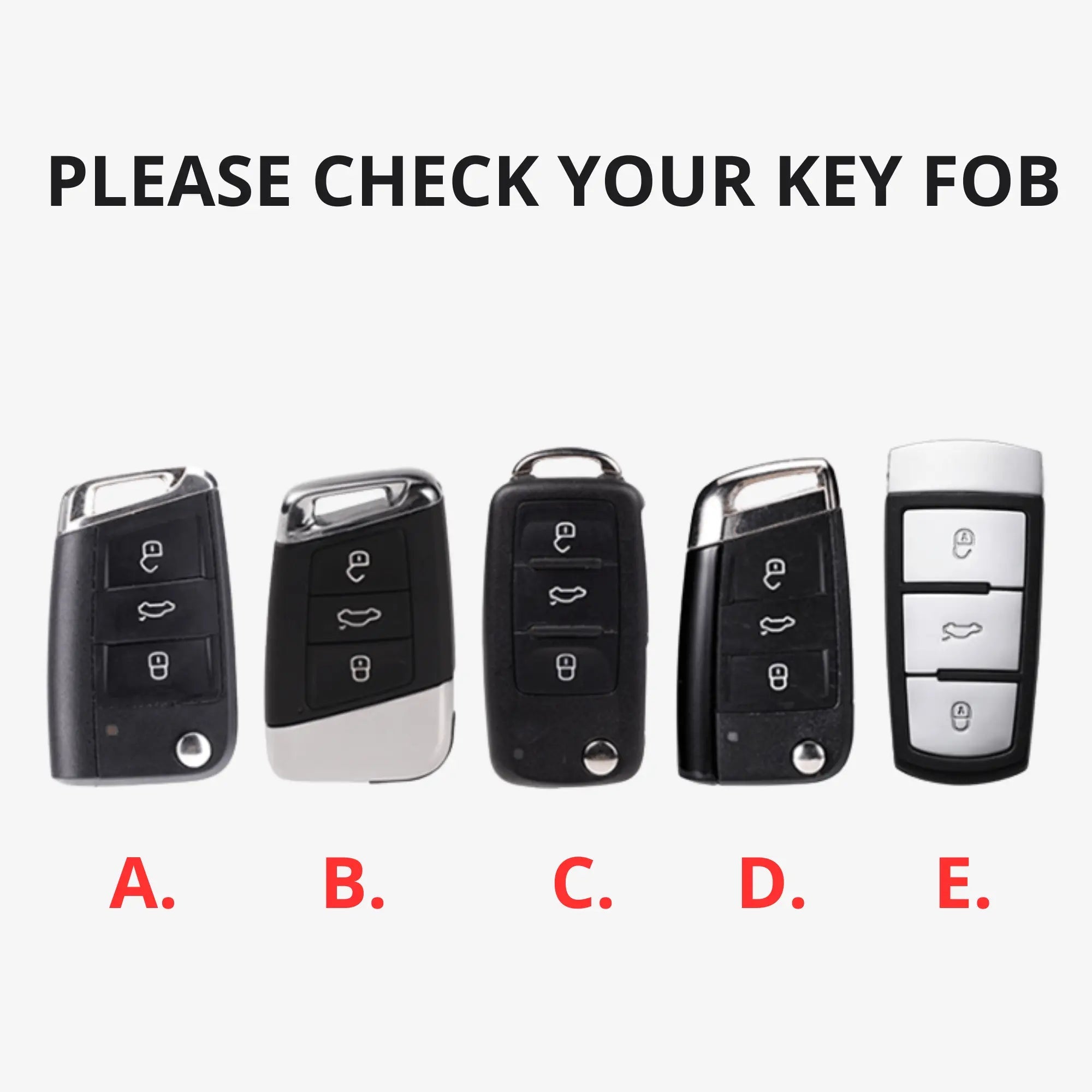 Volkswagen Key Cover - Leather