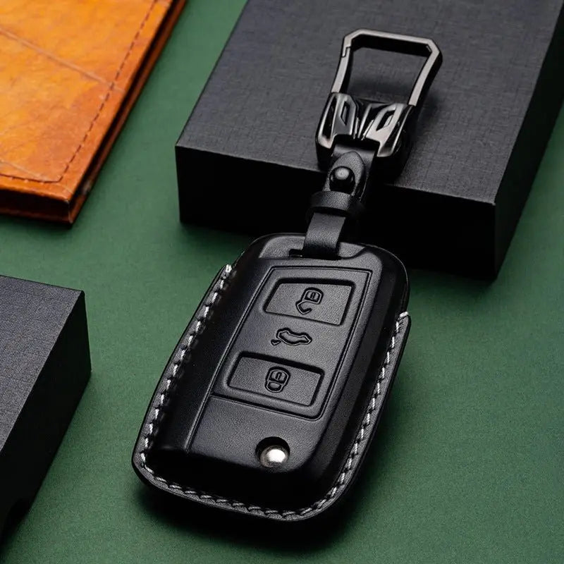 Volkswagen Key Cover - Leather