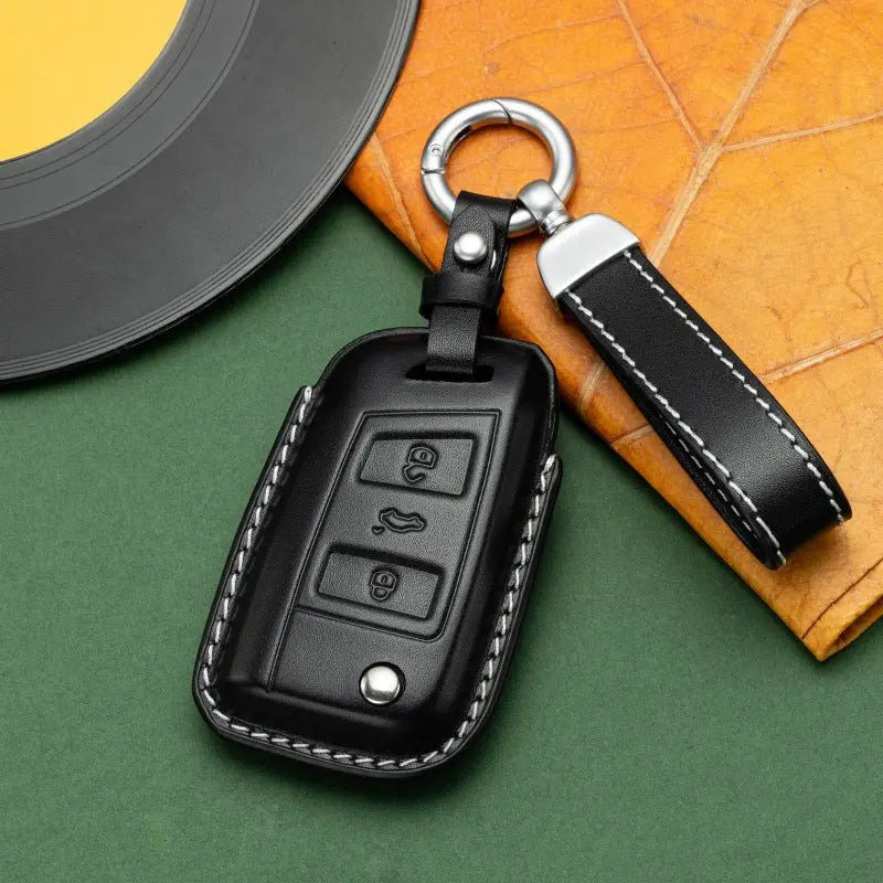 Volkswagen Key Cover - Leather