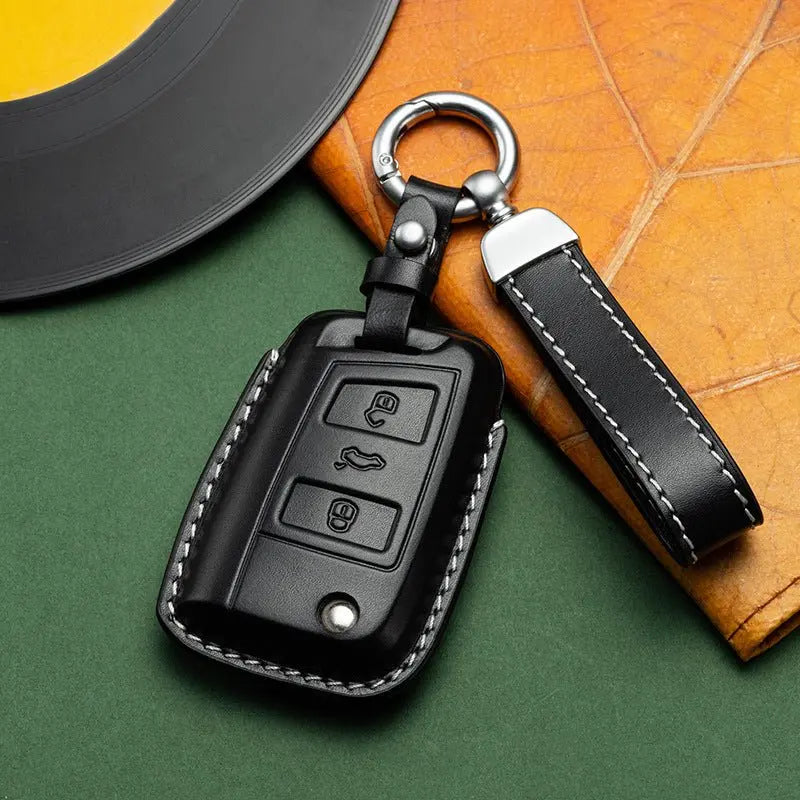 Volkswagen Key Cover - Leather